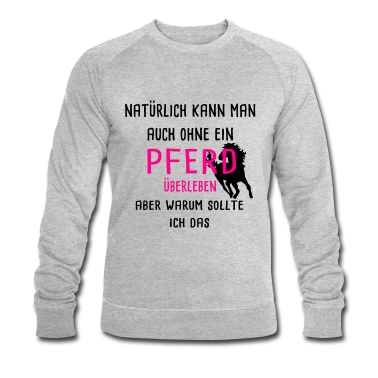 Pferde Pullover - Pferde Reiten Spruch Geschenk