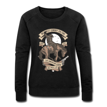 Pferde Pullover - Wild West Cowboy Pferde Western Reiten Rodeo Pferd