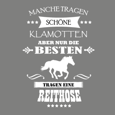 Motiv Pferd Reiter Spruch