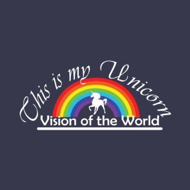 Motiv Einhorn und Regenbogen