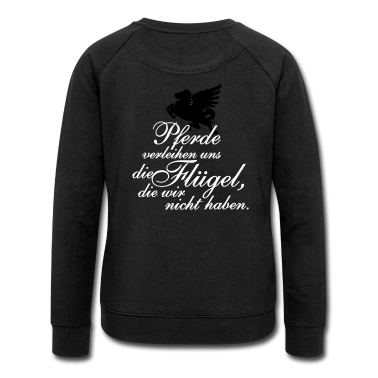 Pferde Pullover - Pferde verleihen Flügel 2C