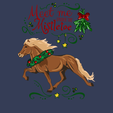 Motiv Meet me under the Mistletoe - Christmas Fuchs