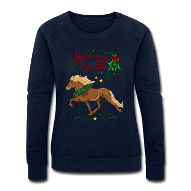 Pferde Pullover - Meet me under the Mistletoe - Christmas Fuchs