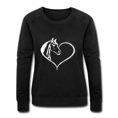Pferde Pullover - Pferde Herz