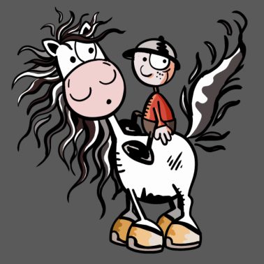 Motiv Junge aufm Pferdchen