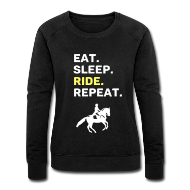 Pferde Pullover - Spruch Pferd Reiten