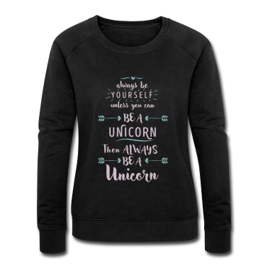 Pferde Pullover - Einhorn Spruch Geschenk Reiterin Märchen Einhörner