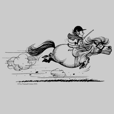 Motiv Thelwell Cartoon Pony Sprint