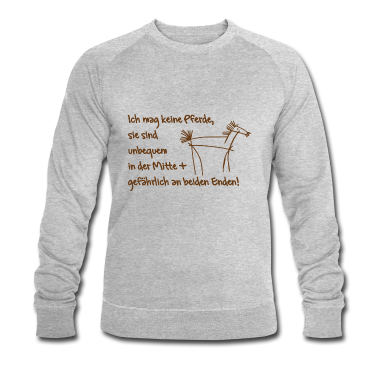 Pferde Pullover - Mag keine Pferde