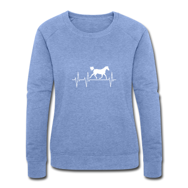 Pferde Pullover - Reiten Pferd Puls Pony EKG