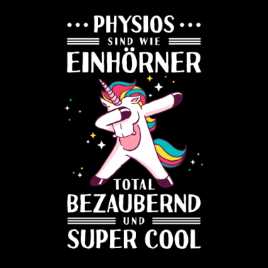 Motiv Unicorn Einhorn Physios Geschenk