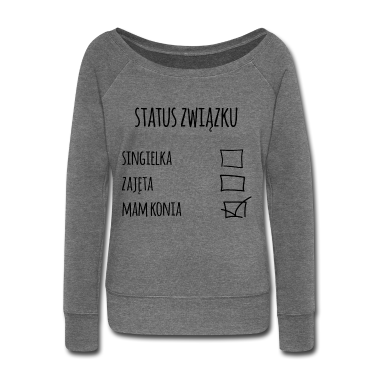 Pferde Pullover - Single, Pferd, Beziehung, Pferde, Polnisch, Koń