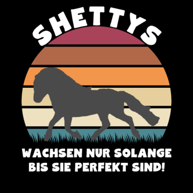 Motiv Shettys wachsen nur solange bis sie perfekt sind