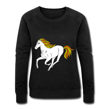 Pferde Pullover - Pferd Brauner Falbe Fohlen Pony Hengst Kaltblut
