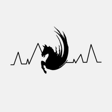 Motiv Pferde Herzschlag heartbeat