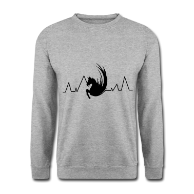 Pferde Pullover - Pferde Herzschlag heartbeat