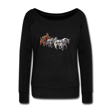 Pferde Pullover - Pferde Kutsche