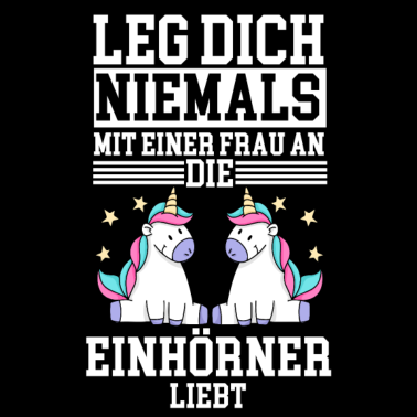Motiv Einhorn Fabelwesen Lustige Sprüche