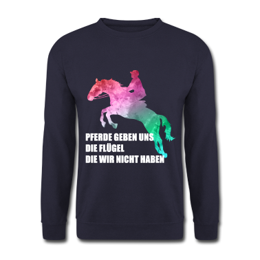 Pferde Pullover - Pferde Reiten Spruch