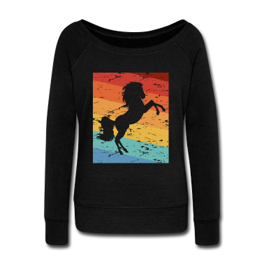 Pferde Pullover - Pferd Pferde Silhouette