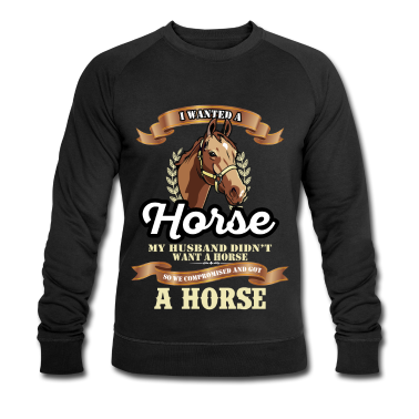Pferde Pullover - Ich wollte ein Pferd