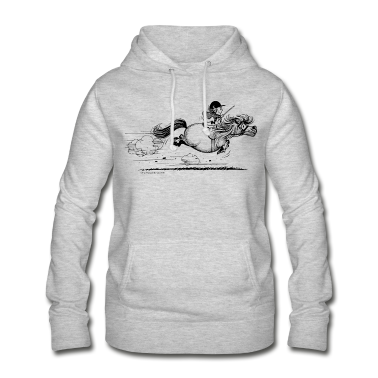 Pferde Hoodie - Thelwell Cartoon Pony Sprint