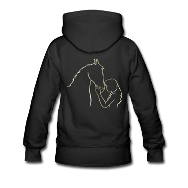Pferde Hoodie - Pferde Mädchen Pferd Reiten Reiter Reitsport
