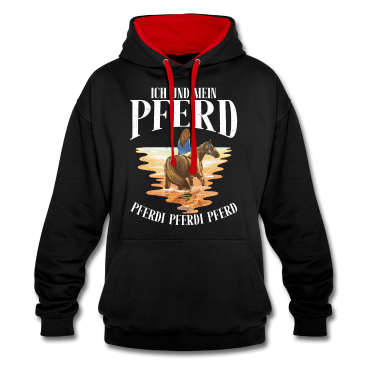 Pferde Hoodie - Ich und mein Pferd Pferdi Pferdi Pferd
