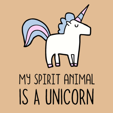 Motiv Einhorn Spirit Animal Fantasiewesen Geschenk