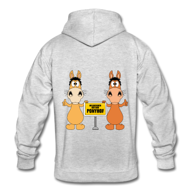 Pferde Hoodie - WILLKOMMEN AUF DEM PONYHOF - PFERDE - PONYS