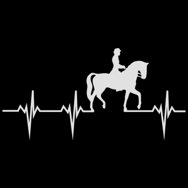 Motiv Reiten Herzschlag