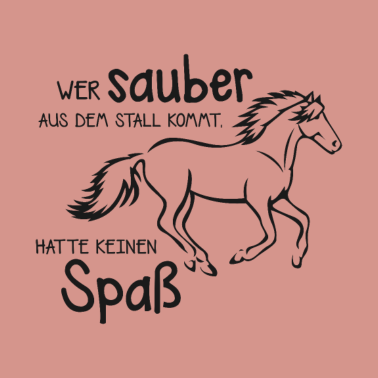 Motiv Pferde Spruch