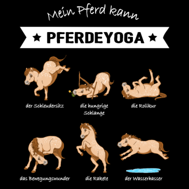 Motiv Pferdeyoga