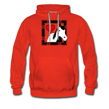 Pferde Hoodie - Die Liebe zum Pferd Geschenk Reiter Reiten