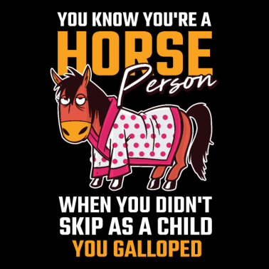 Motiv Reiten Pferde Pferd lustig Spruch Pony Geschenk