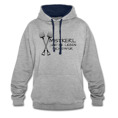 Pferde Hoodie - Mistkerl Landleben Landwirt Geschenk