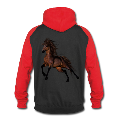 Pferde Hoodie - Brown Wild Horse