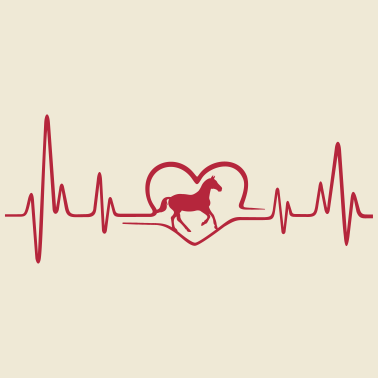 Motiv Heartbeat Pferd