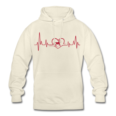 Pferde Hoodie - Heartbeat Pferd