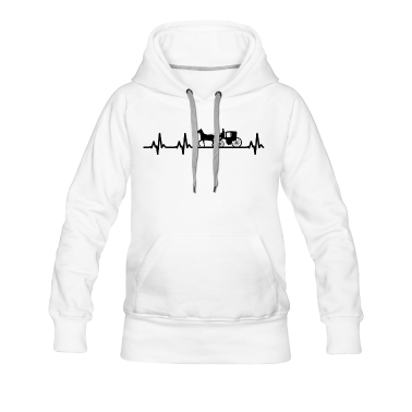 Pferde Hoodie - Kutscher Kutsche Pferd