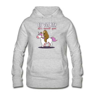 Pferde Hoodie - Faultier Einhorn lustig Geschenk witzig Geburtstag
