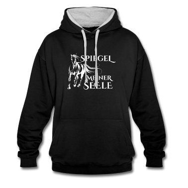 Pferde Hoodie - Pferd -Spiegel meiner ,Seele-