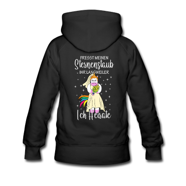 Pferde Hoodie - Fresst meinen Sternenstaub ich Heirate Braut