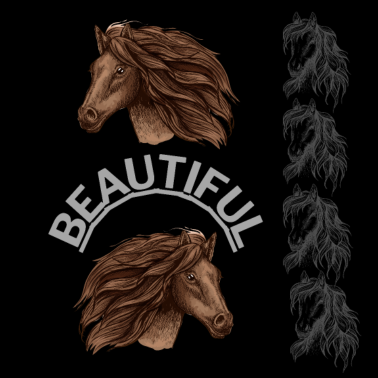 Motiv Pferde Beautiful
