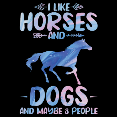 Motiv Pferde & Hunde Pferdehunde Geschenk