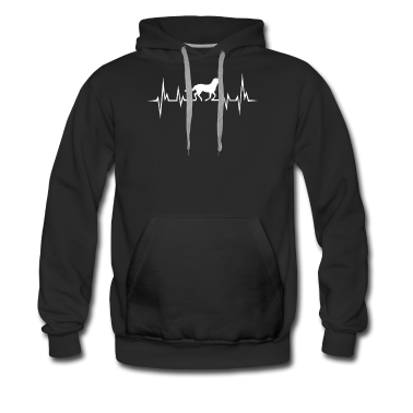 Pferde Hoodie - Mein Herz schlägt Pferd. Pferdenarrin,Tierliebe