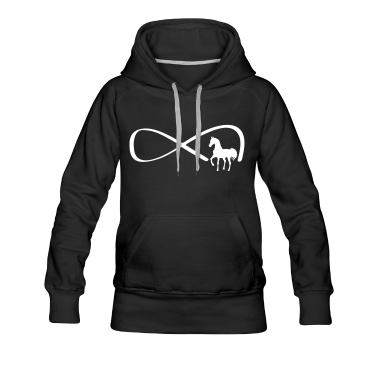 Pferde Hoodie - Unendlich Zeichen Araber