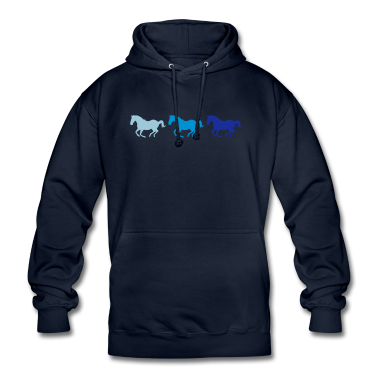 Pferde Hoodie - Drei Pferde im Galopp