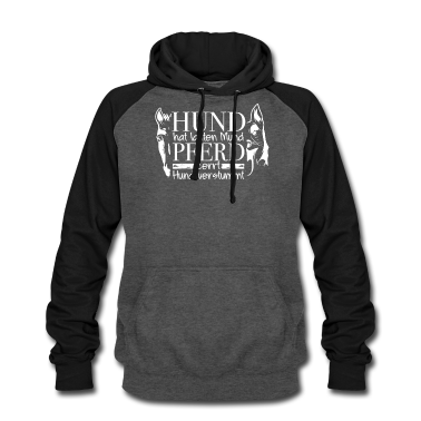 Pferde Hoodie - Pferde Hundebesitzer Spruch