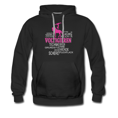 Pferde Hoodie - Voltigieren Volti Begriffen - Sport